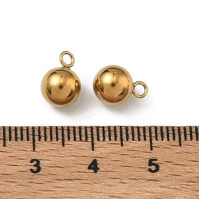304 Stainless Steel Pendants STAS-P448-08D-G-1