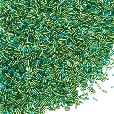 Transparent Bugle Beads Kits SEED-TA0001-57-1