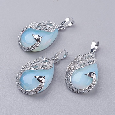 Opalite Pendants G-E442-04Y-1