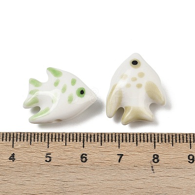Handmade Porcelain Ceramic Beads PORC-Z003-04A-1