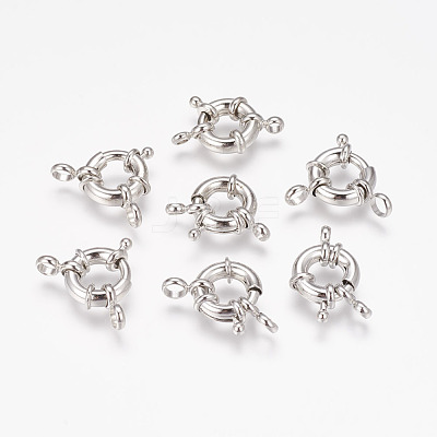 Brass Spring Ring Clasps KK39-1