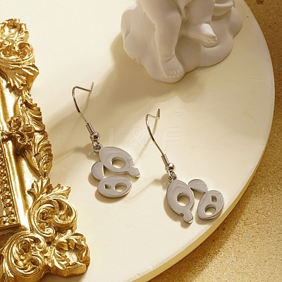 304 Stainless Steel Dangle Earrings for Women KG0741-2-1