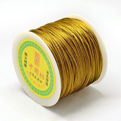Nylon Satin Rattail Cords NWIR-R025-1.5mm-563-1