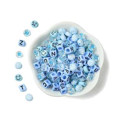 200Pcs Acrylic Beads SACR-FS0001-31-1