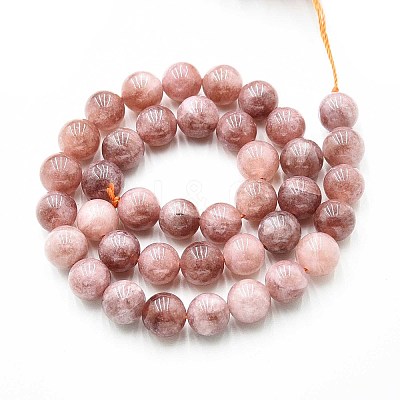 Natural Quartz Beads Strands G-N355-10mm-42-1