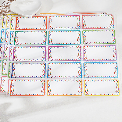 10Pcs PVC Self Adhesive Stickers DIY-LP0005-33-1