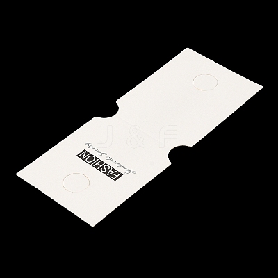 Fold Over Paper Jewelry Display Cards CDIS-M005-22-1