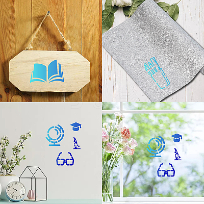 Stainless Steel Cutting Dies Stencils DIY-WH0238-066-1