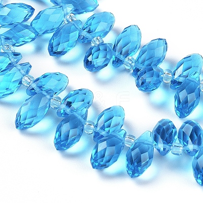 Crystal Glass Beads Strands GLAA-D033-22-1