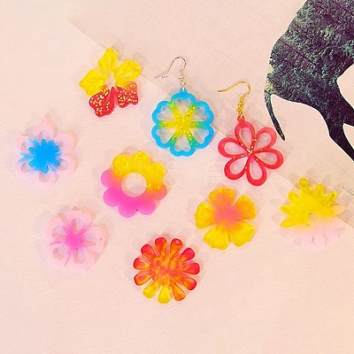 Flower DIY Pendant Silicone Molds X1-DIY-G100-01A-1