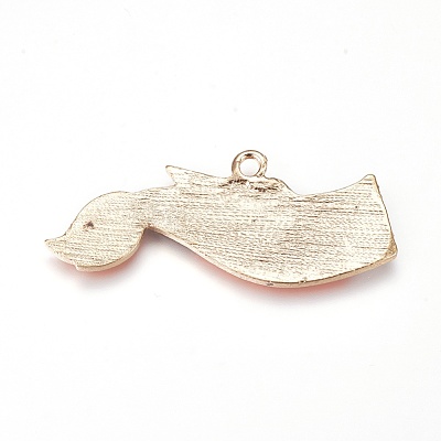 Alloy Enamel Pendants X-ENAM-O035-03G-A-1