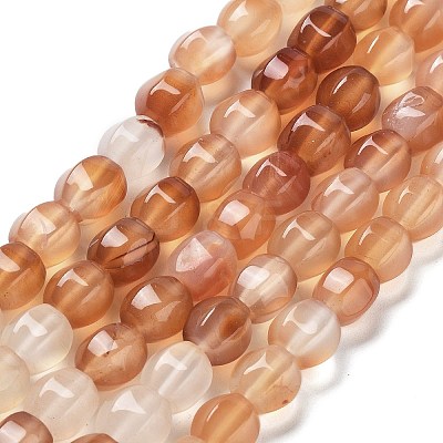 Natural Agate Beads Strands G-G172-02K-1