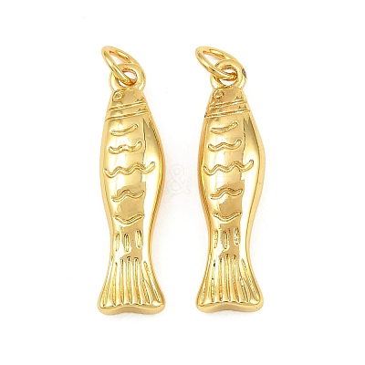 Brass Pendants KK-CBACBC6-01G-1