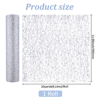 Polyester Deco Mesh Ribbons OCOR-WH20013-016A-1