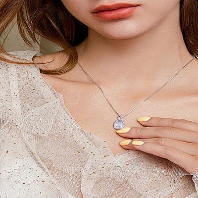 20Pcs Alloy Pendants ZIRC-LP0001-11P-1