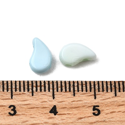 Opaque Acrylic Beads OACR-H051-09-1