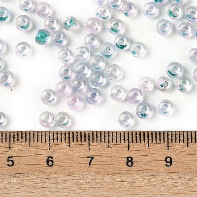Transparent Inside Colours Glass Seed Beads X1-SEED-A032-04H-1