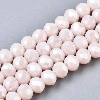 Electroplate Glass Beads Strands LS-EGLA-A034-P2mm-A08-1