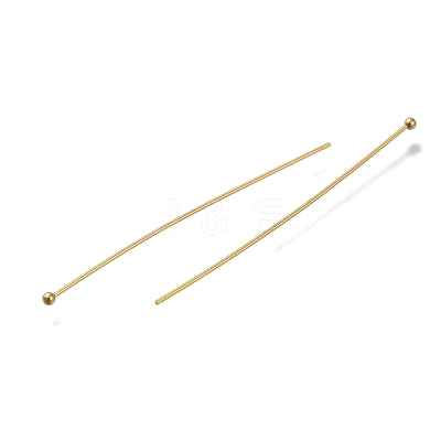 Brass Ball Head Pins KK-H502-03G-G-1
