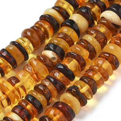 Natural Amber Beads Strands G-K387-C01-01-1
