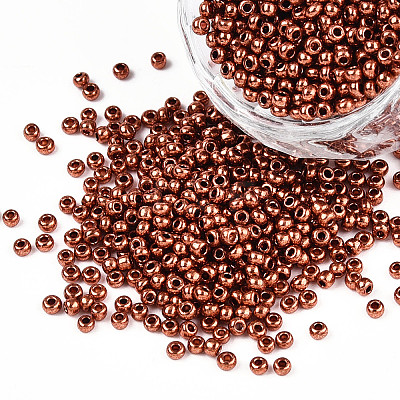 11/0 FGB Grade A Dyed Glass Seed Beads X-SEED-N001-C-0570-1