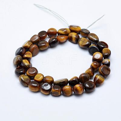 Natural Tiger Eye Beads Strands G-K203-28A-1