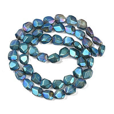 Electroplate Glass Beads Strands EGLA-C009-01A-FR06-1