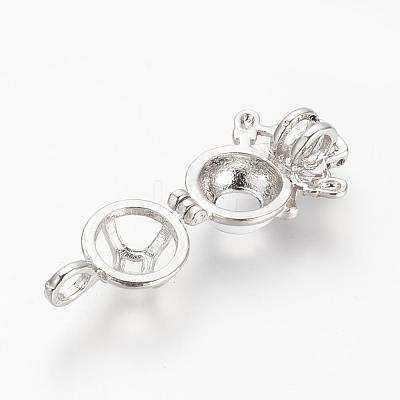 Alloy Enamel Diffuser Locket Pendants PALLOY-S062-01-1