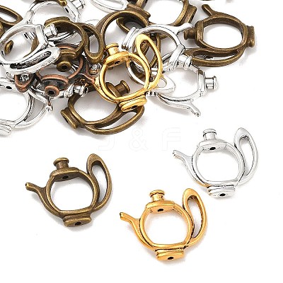 Tibetan Style Alloy Bead Frames TIBEB-X0030-RS-1