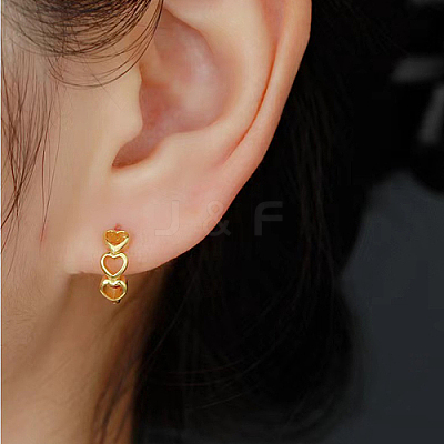 925 Sterling Silver Hoop Earrings ZY5984-1-1