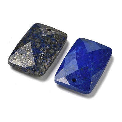 Natural Lapis Lazuli Pendants G-Z071-04G-1