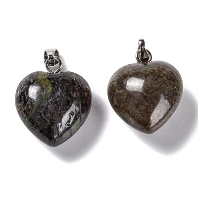 Synthetic Black Stone Pendants G-I311-A05-1
