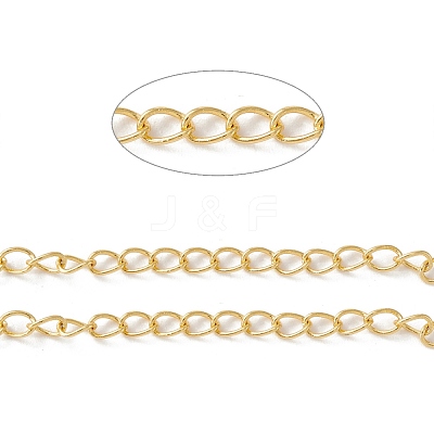 Brass Curb Chains CHC-O001-02G-1