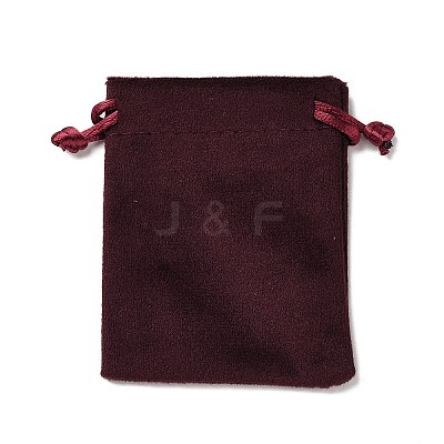 Velvet Jewelry Drawstring Storage Pouches ABAG-P013-02A-04-1