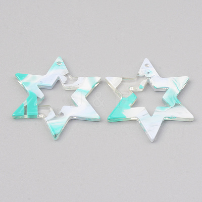 Acrylic Pendants X-MACR-S372-011A-1