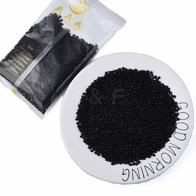Opaque Luster Czech Glass Seed Beads SEED-N004-005-D03-1