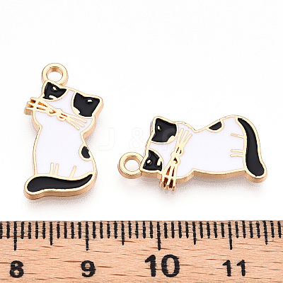 Alloy Enamel Pendants X-PALLOY-N170-030A-NR-1