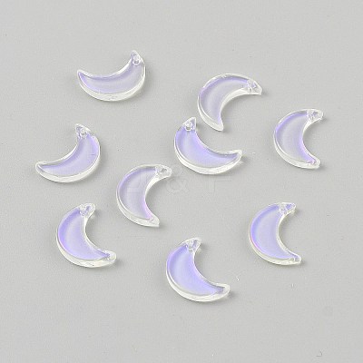 Glass Pendants GLAA-WH0042-49-1