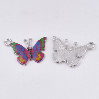 Printed Alloy Pendants PALLOY-R111-14B-1