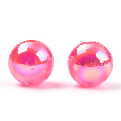 Transparent Acrylic Beads MACR-T046-01E-16-1