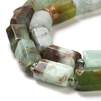 Natural Chrysoprase Beads Strands G-N327-03-36-1