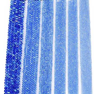 Electroplate Glass Beads Strands LS-EGLA-A044-T4mm-L14-1