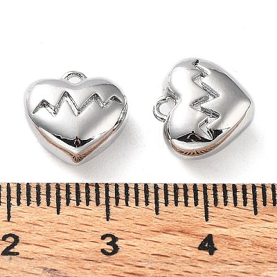Rack Plating Brass Charms KK-K333-76P-1
