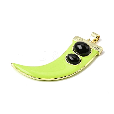 Natural & Synthetic Mixed Gemstone Pendants KK-H267-012G-02-1