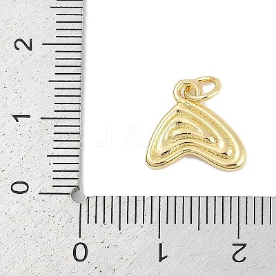 Rack Plating Brass Charms KK-Q028-41G-1