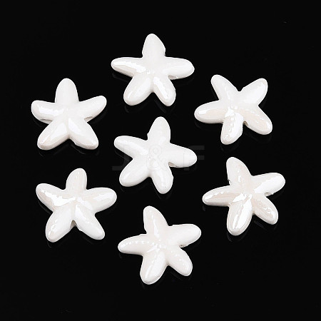 Handmade Porcelain Beads PORC-Q002-02E-01-1