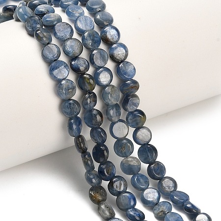 Natural Kyanite Beads Strands G-H335-K01-6mm-1