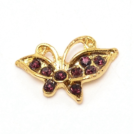 Alloy Rhinestone Cabochons PALLOY-WH0092-55B-1