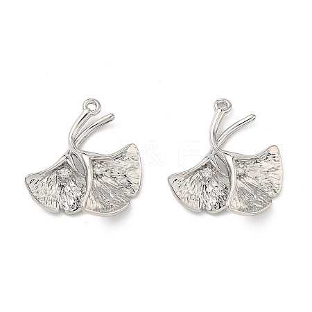 Brass Micro Pave Cubic Zirconia Pendants LS-KK-L260-16P-1
