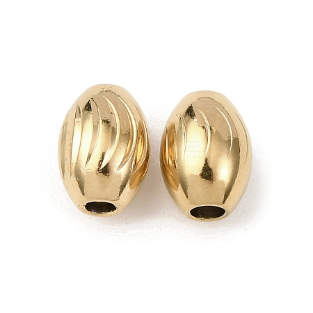 Textured 304 Stainless Steel Beads STAS-I358-11G-01-1
